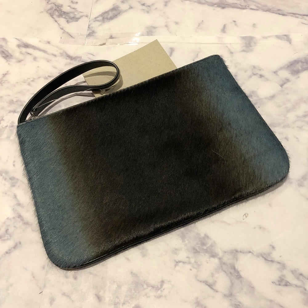 Ombré Haircalf Clutch
